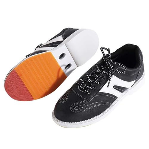 GiJQbFL Professioneller Sportlicher Bowlingschuh für Herren und Damen klassischer atmungsaktiver PU-Bowling-Trainingsschuh für Rechts- und Linkshänder GiJQbFL Professioneller Sportlicher Bowlingschuh für Herren und Damen klassischer atmungsaktiver PU-Bowling-Trainingsschuh für Rechts- und Linkshänder von GiJQbFL