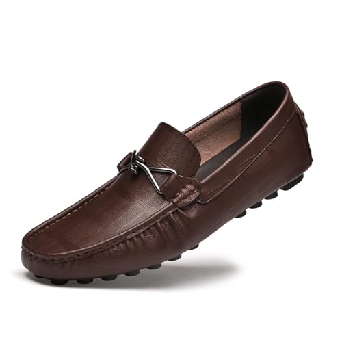 GiJQbFL Unsichtbare, höhenverstärkende Herrenschuhe mit Elevator – rutschfeste Business-Oxfords mit 6 cm Elevator Freizeit-Sneaker für Hochzeiten und das Büro von GiJQbFL