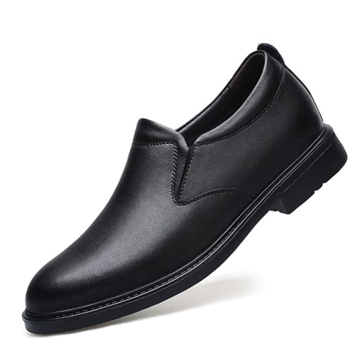 GiJQbFL Unsichtbare höhenverstärkende Anzugschuhe für Herren – 6 cm rutschfeste Business-Oxfords zum Hineinschlüpfen, zum Fahren und für Freizeit-Sneakers GiJQbFL Unsichtbare höhenverstärkende Anzugschuhe für Herren – 6 cm rutschfeste Business-Oxfords zum Hineinschlüpfen, zum Fahren und für Freizeit-Sneakers von GiJQbFL