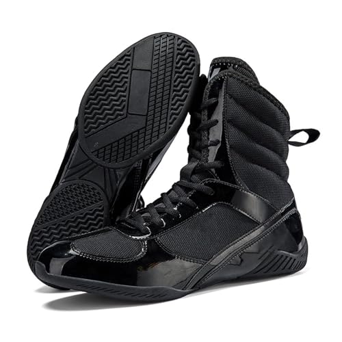 GiJQbFL Wrestling-Boxschuhe für Damen und Herren – rutschfeste Bodybuilding-Sneaker, Outdoor-Kickbox-Sneaker, Jugend-Wrestling-Trainingsschuhe GiJQbFL Wrestling-Boxschuhe für Damen und Herren – rutschfeste Bodybuilding-Sneaker, Outdoor-Kickbox-Sneaker, Jugend-Wrestling-Trainingsschuhe von GiJQbFL