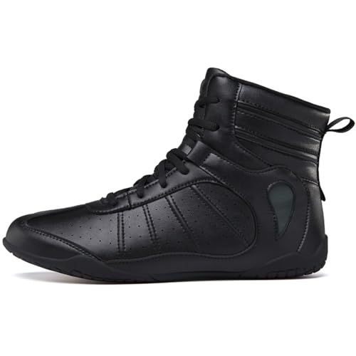 GiJQbFL Wrestling- und Boxschuhe für Herren und Damen – Professionelle Kampfstiefel und Trainingsschuhe, atmungsaktive Bodybuilding-, Box- und Gewichtheber- und MMA-Sneaker von GiJQbFL