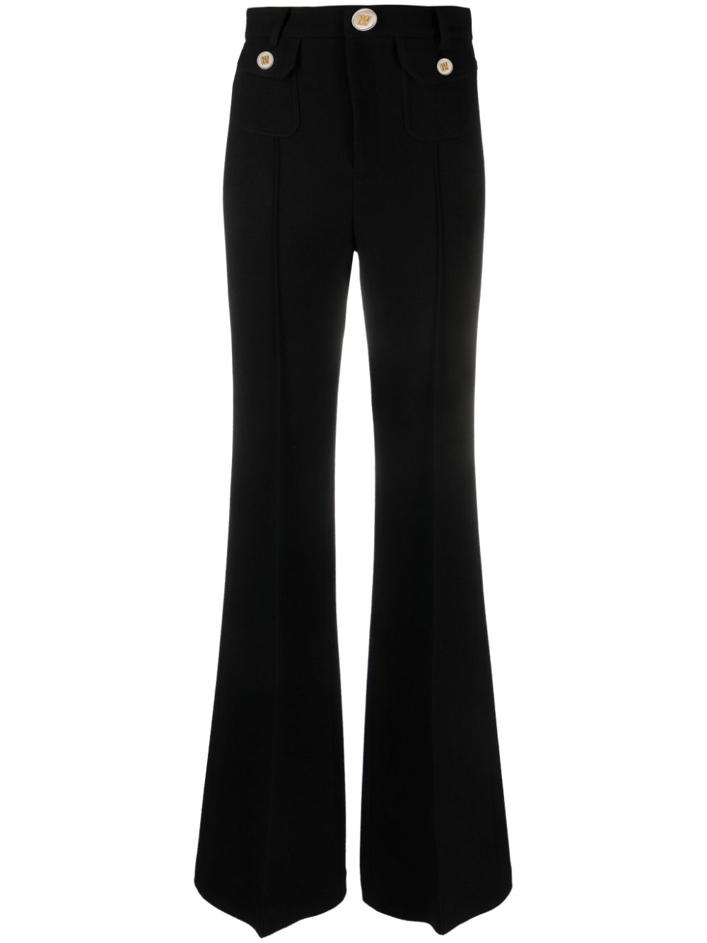 Giambattista Valli Cropped-Hose mit Logo - Schwarz von Giambattista Valli