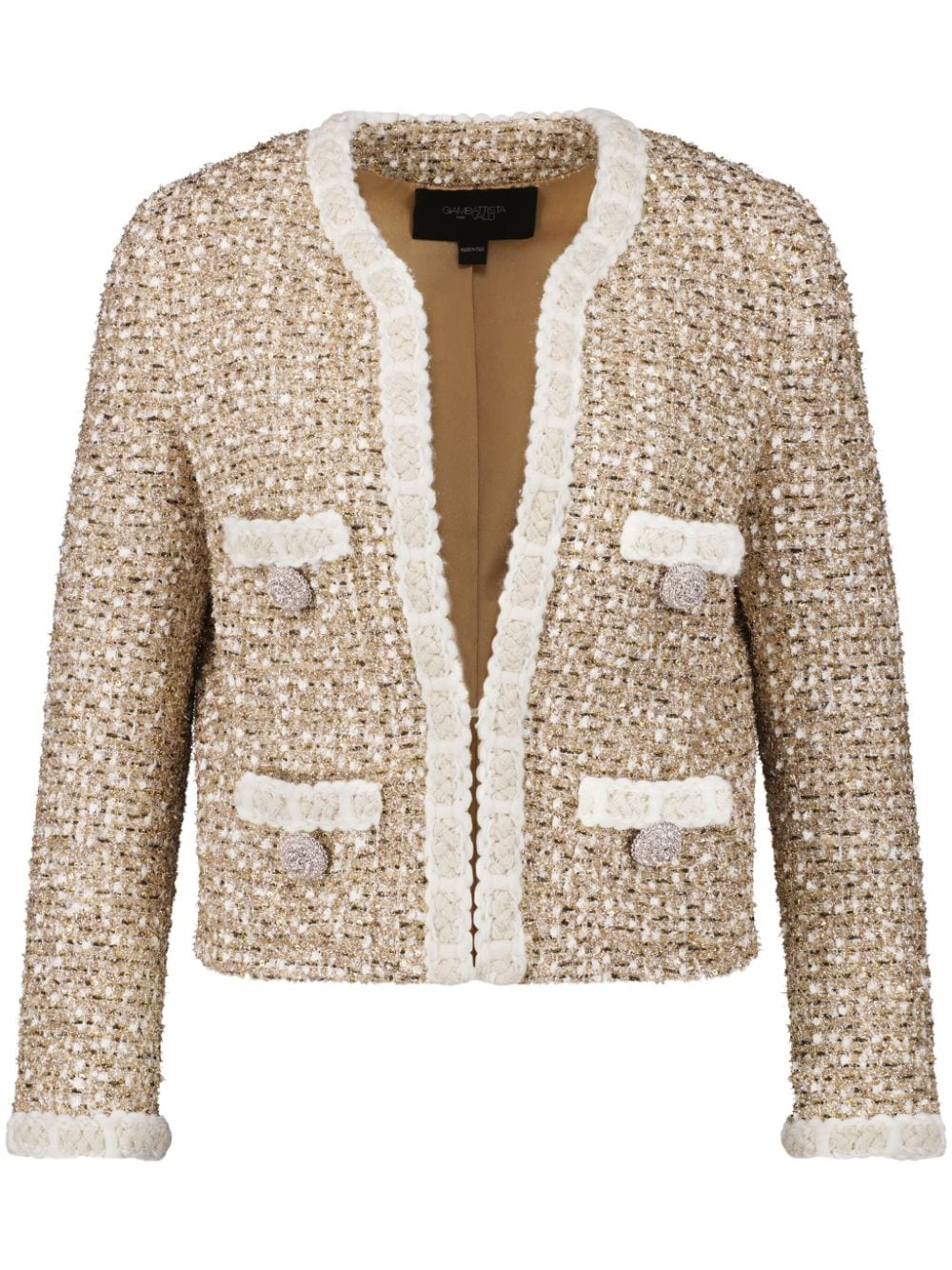 Giambattista Valli Jacke mit Gürtel - Nude von Giambattista Valli