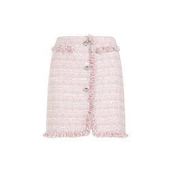 Giambattista Valli Pink Bouclé-minirock Gemischte Stoffe von Giambattista Valli