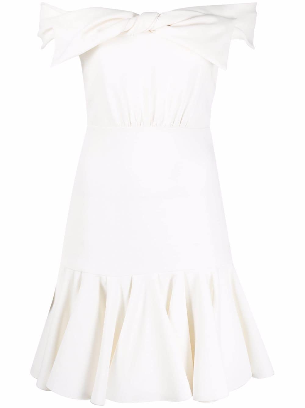 Giambattista Valli Schulterfreies Kleid - Weiß von Giambattista Valli