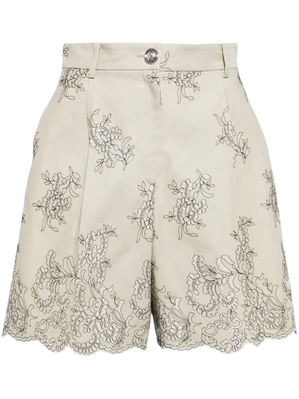 Giambattista Valli Shorts mit Stickerei - Nude von Giambattista Valli