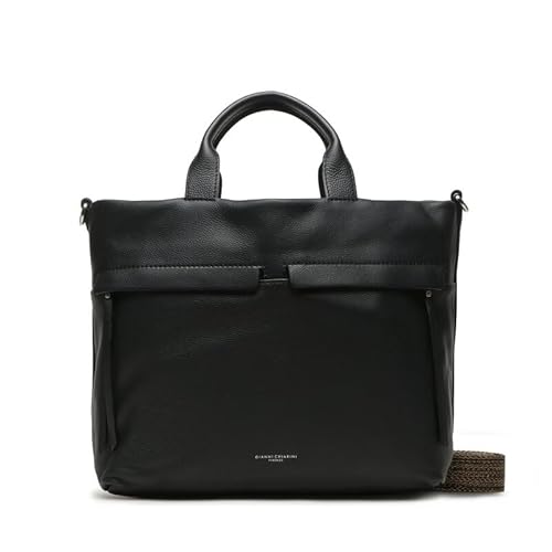 Gianni CHIARINI EINE Leder Tasche, Schwarz, 35x31x17 von Gianni CHIARINI