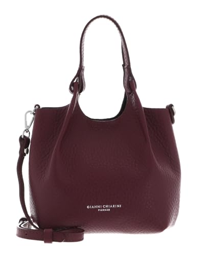 Gianni CHIARINI Leder Handtasche Schultertasche Dua Handbag Wine Berry - T. Moro beere von Gianni CHIARINI