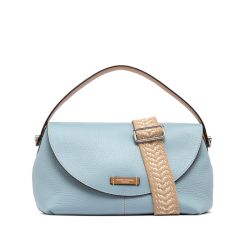 Gianni Chiarini Alessandra Himmelblaue Lederschultertasche von Gianni Chiarini