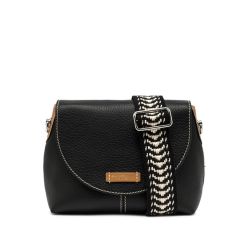 Gianni Chiarini Alessandra Schwarze Lederschultertasche von Gianni Chiarini