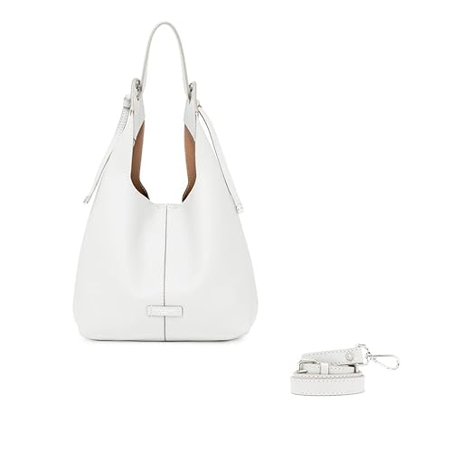 Gianni Chiarini Elsa Latte-Pecan Schultertasche (BS10647), Milch-Pekannuss von Gianni Chiarini