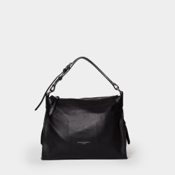 Gianni Chiarini Schwarze Lederschultertasche von Gianni Chiarini