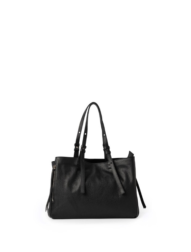 Gianni Chiarini Twin Leather Tote Nero von Gianni Chiarini