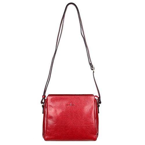 Gianni Conti Andria Womens Messenger Tasche One Size Rot von Gianni Conti