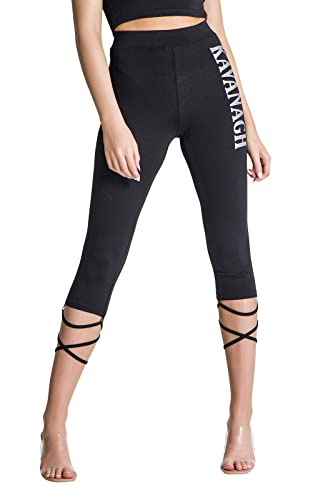 Gianni Kavanagh Damen Black Kavanagh Leggings, schwarz, L von Gianni Kavanagh