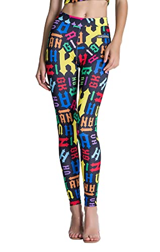 Gianni Kavanagh Damen Multicolor Disorder Leggings, bunt, 38 von Gianni Kavanagh