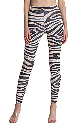 Gianni Kavanagh Damen Multicolor Tiger Leggings, bunt, L von Gianni Kavanagh