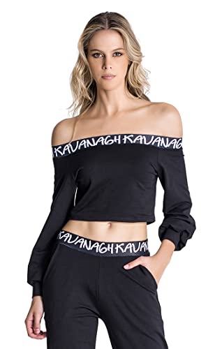 Gianni Kavanagh Damen Schwarz (Black Futura Sweat, 42 von Gianni Kavanagh