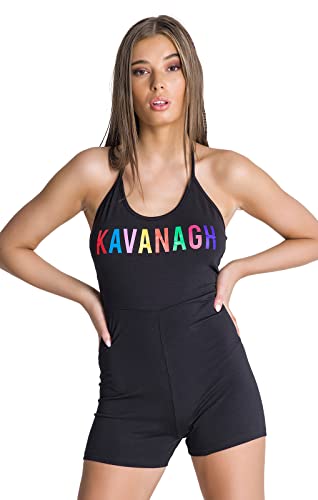 Gianni Kavanagh Damen Schwarzer Neverland Jumpsuit Overall, L von Gianni Kavanagh