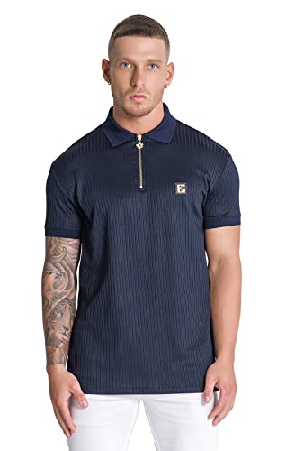 Gianni Kavanagh Herren Navy Blue Gk Iron Polo-Shirt, Marineblau, XXL von Gianni Kavanagh