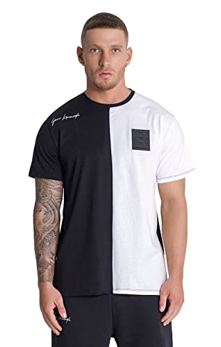 Gianni Kavanagh Herren Schwarzes Block T-Shirt, XS von Gianni Kavanagh