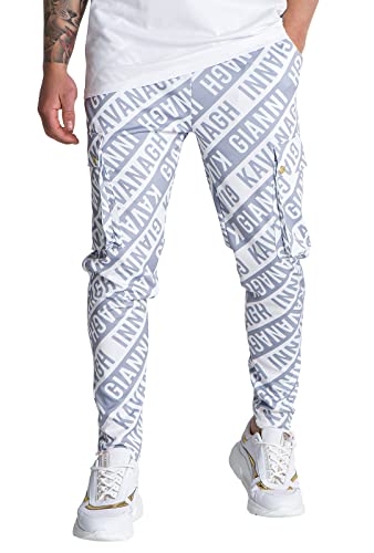 Gianni Kavanagh Herren White Unstoppable Joggers Jogginghose, XL von Gianni Kavanagh