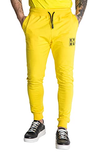 Gianni Kavanagh Herren Yellow Playground Joggers Jogger, XL von Gianni Kavanagh