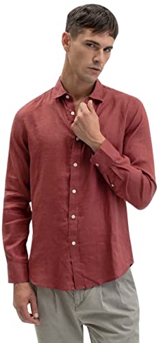 GIANNI LUPO Herren Gl7619s Bluse, Rosso India, XXXL von Gianni Lupo