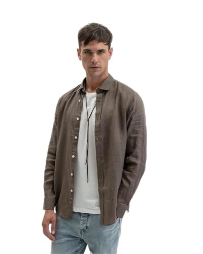 GIANNI LUPO Herren Gl7619s Hemd, mud, XXXL von Gianni Lupo