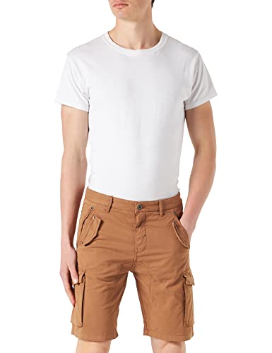 GIANNI LUPO Herren Orlando Lässige Shorts, Tobacco, 42 von Gianni Lupo