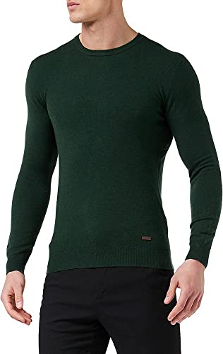 Gianni Lupo GL33398-F22 Pullover, Dark Green, L für Herren, Dunkelgrün von Gianni Lupo