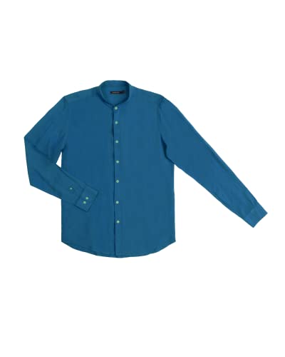 Gianni Lupo GL7676S-S23 Hemd, Pfau, XL Herren, Pfau von Gianni Lupo