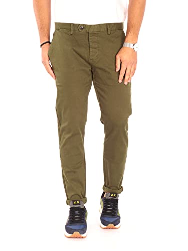 Gianni Lupo Herren GL010B-F22 Hose, Green, 46 von Gianni Lupo