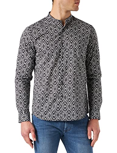 Gianni Lupo Herren Gl012da Bluse, braun, S von Gianni Lupo