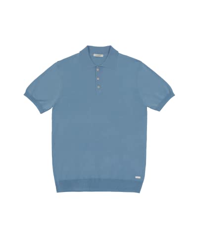 Gianni Lupo Herren Gl511s Polohemd, himmelblau, S/XXL von Gianni Lupo