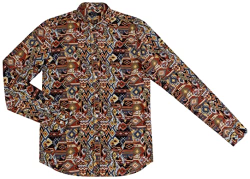 Gianni Lupo Herren Gl7655s Hemd, braun, S/XXL von Gianni Lupo