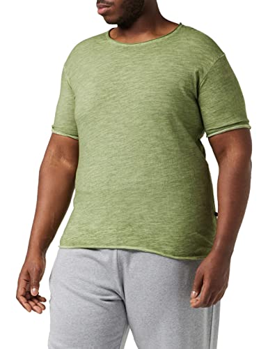 Gianni Lupo Herren Gm107310 Kurzärmeliges T-Shirt, Military, S/XXL von Gianni Lupo