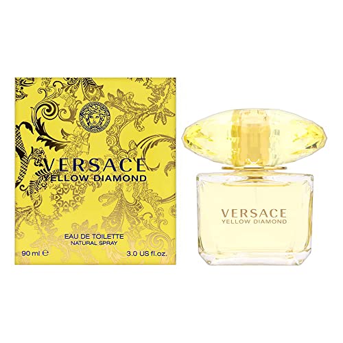 Versace Yellow Diamond femme/woman, Eau de Toilette, Vaporisateur/Spray, 1er Pack (1 x 90 ml) von Versace