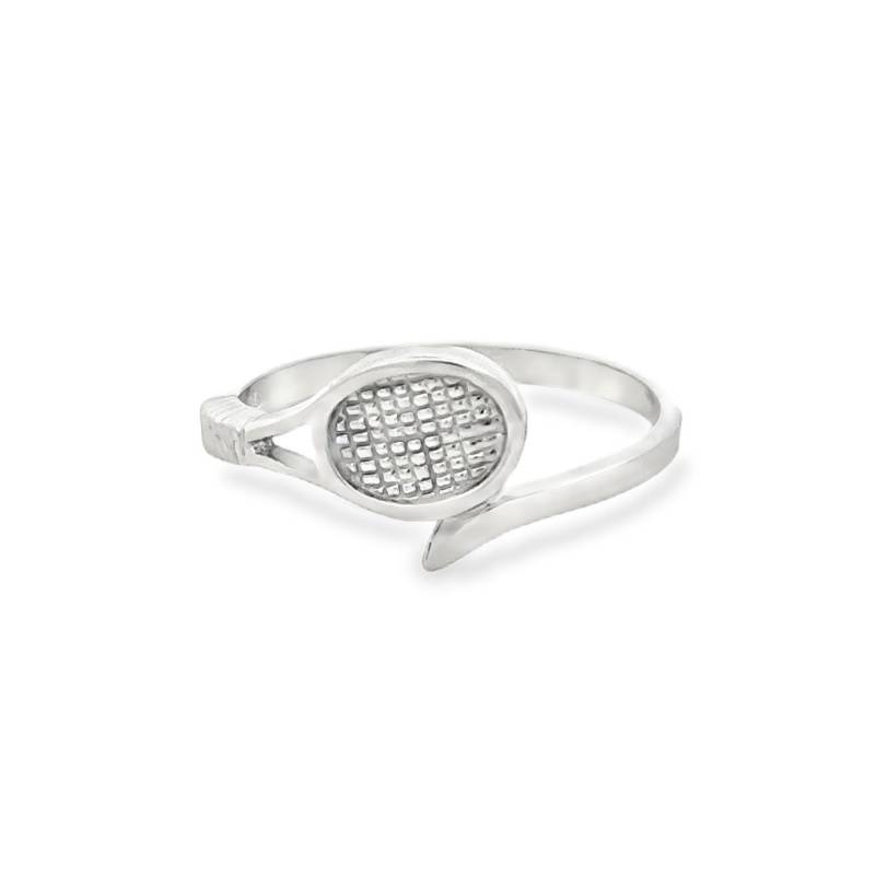 Tennisschläger Sterlingsilber Ring Sport Schmuck Geschenk von GianniDeloro
