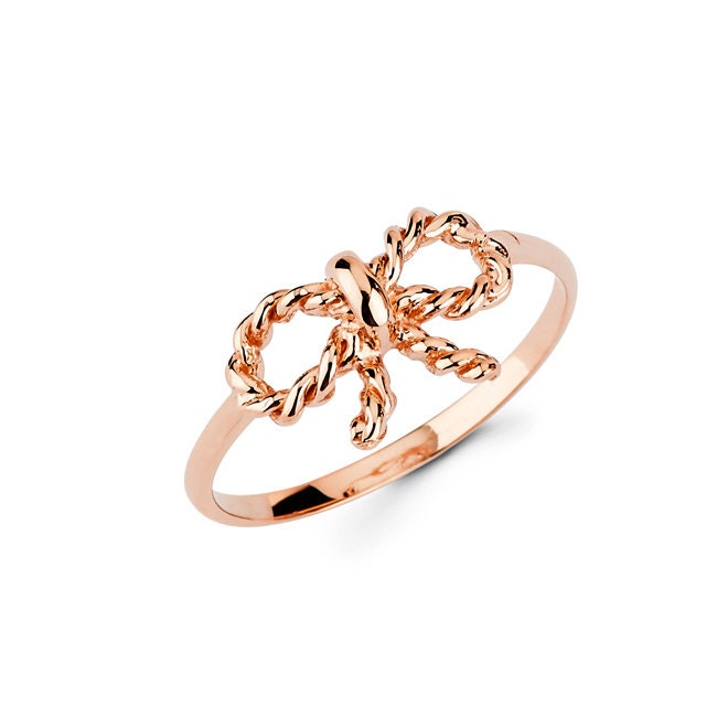 Zierlicher 585Er Goldschleifen-Ring Schmuck Für Jeden Tag von GianniDeloro