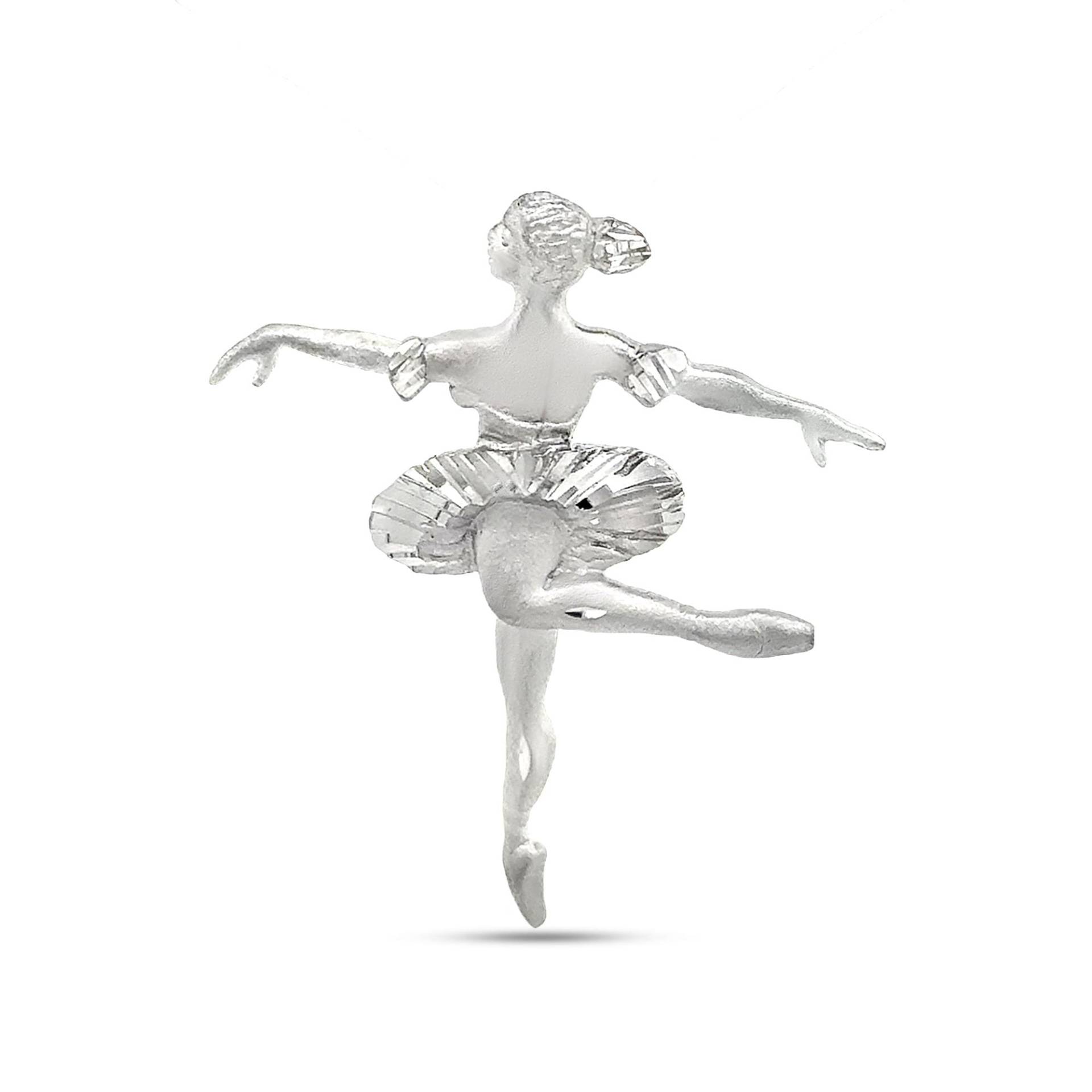 sterling Silber Kreuz Ballerina Anhänger von GianniDeloro
