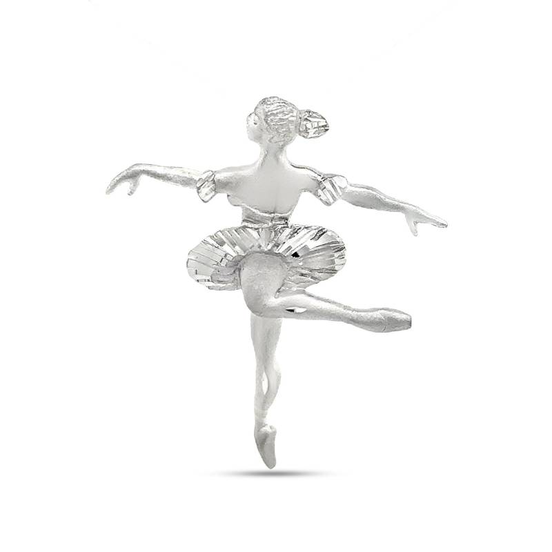 sterling Silber Kreuz Ballerina Anhänger von GianniDeloro