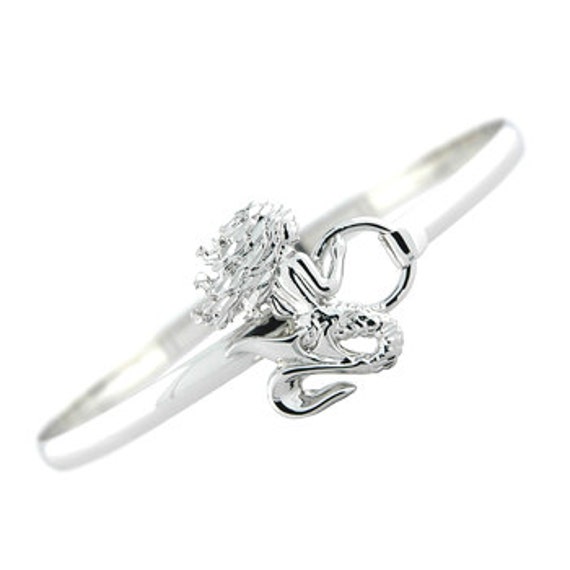 sterling Silber Mermaid Hook Armreif von GianniDeloro