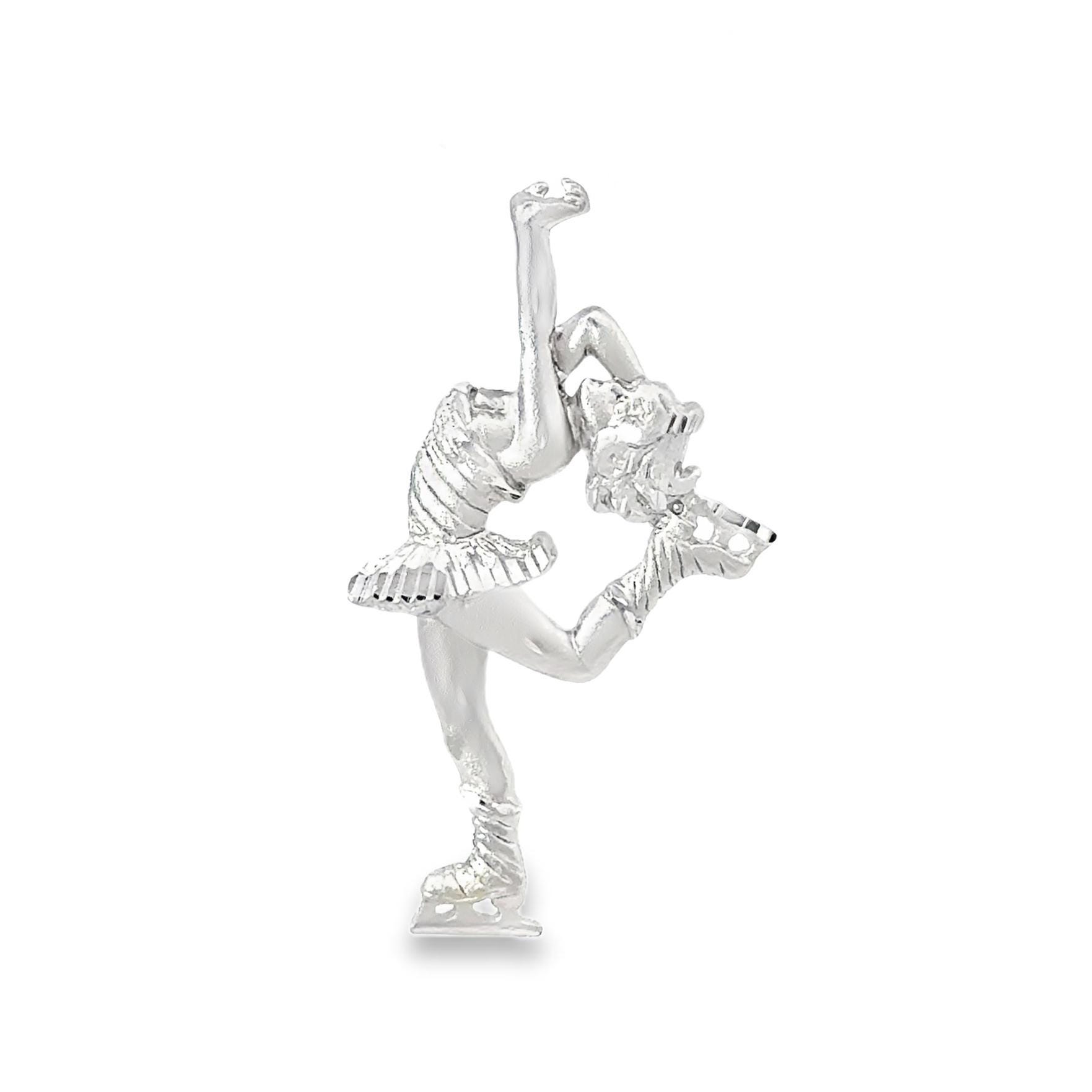 sterling Silber Spinning Eiskunstläufer Charme von GianniDeloro