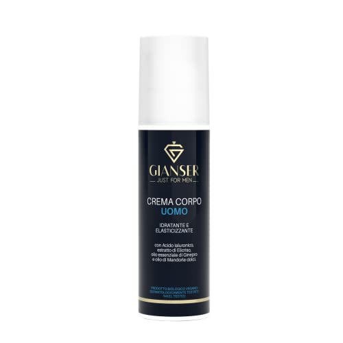 GIANSER just for men : Fruchtige Körpercreme für Männer - Frische Pflege, Elastizität und Schutz vor Irritationen 150 ml von Gianser Just for Men