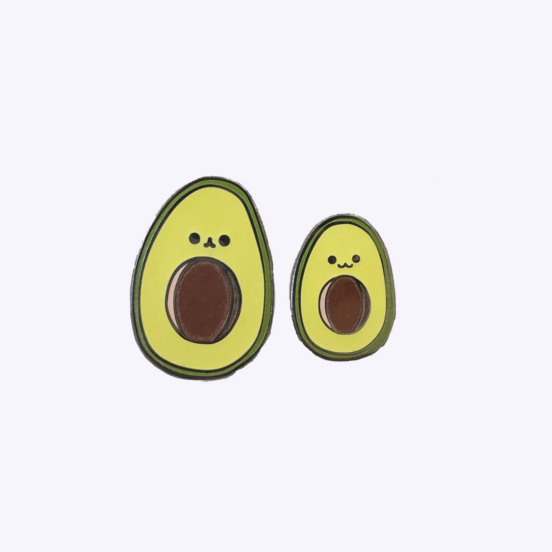 Avocado Süßes Zweiteiliges Emaille/Anstecknadel Set Avocado Süßes Zweiteiliges Emaille/Anstecknadel Set von GiantRobotStore