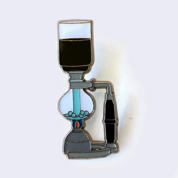Siphon Kaffee Emaille Pin Siphon Kaffee Emaille Pin von GiantRobotStore
