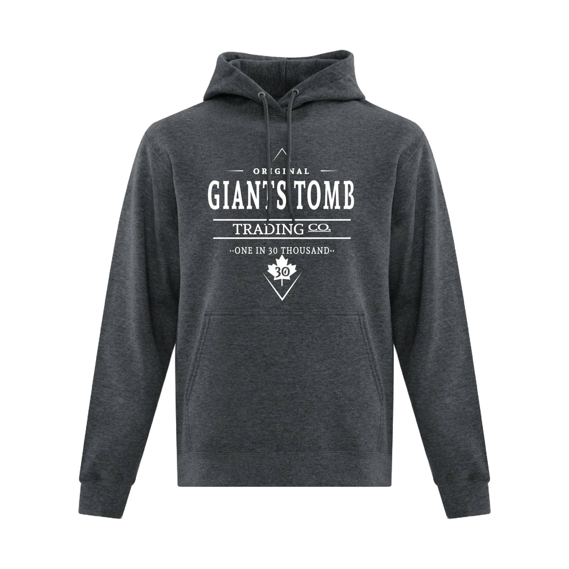 Georgian Bay - Gigantengrab Damen & Herren Kapuzenpullover Originales Logo Heather Grey Georgian Bay - Gigantengrab Damen & Herren Kapuzenpullover Originales Logo Heather Grey von GiantsTombTradingCo