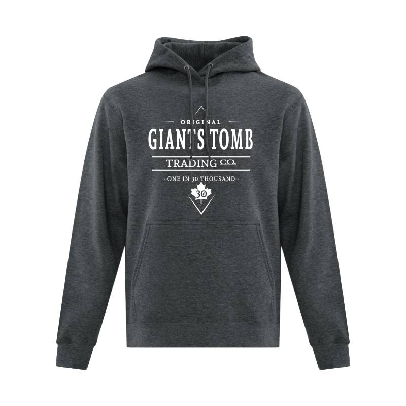 Georgian Bay - Gigantengrab Damen & Herren Kapuzenpullover Originales Logo Heather Grey von GiantsTombTradingCo