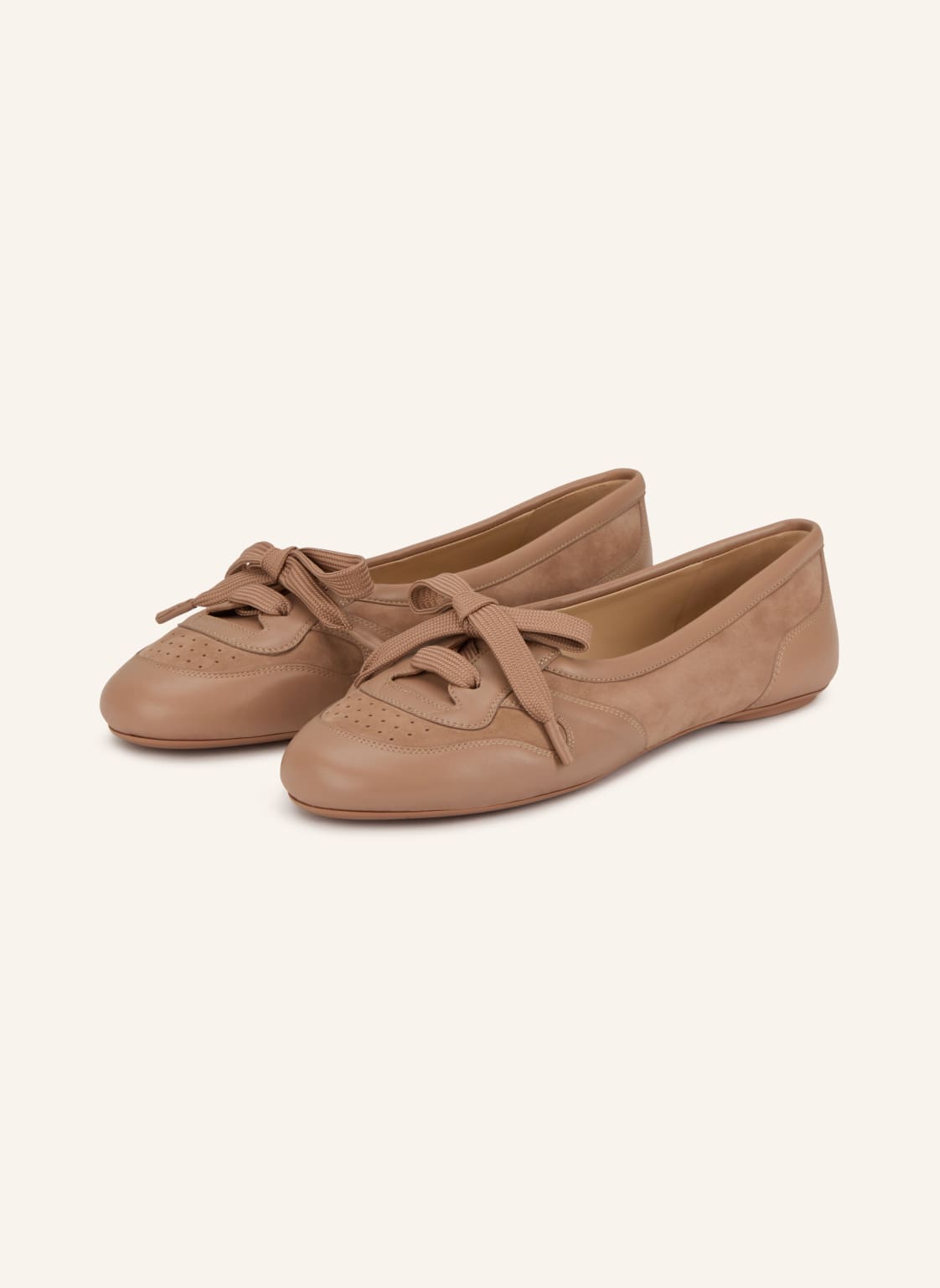 Gianvito Rossi Ballerinas Vault braun von Gianvito Rossi